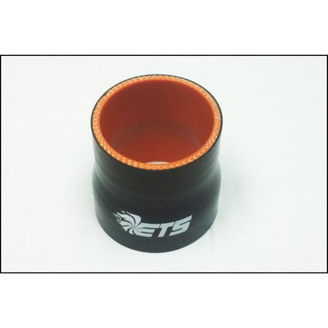 ETS 1.75" - 2.5" Straight Reducer Black Silicone Coupler