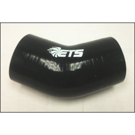 ETS 2.5" 45 Degree Black Silicone Coupler