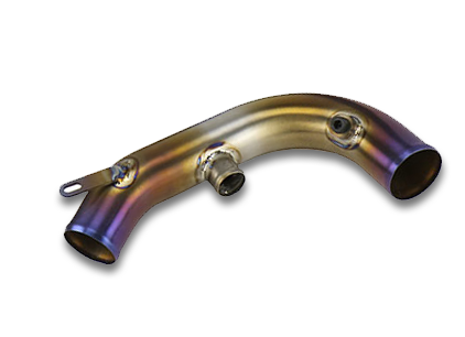 ETS Subaru STI 08-14 Blow Off Valve Pipe - Titanium